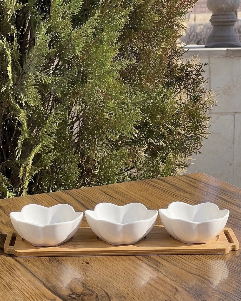 اردو خوری کف چوب طرح گل